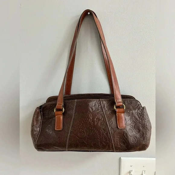 Fossil leather shoulder bag - Picture 9 of 16